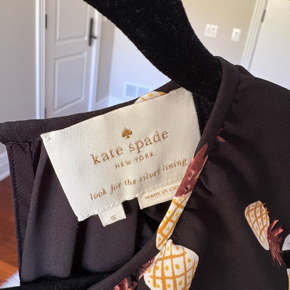 Kate Spade- Pineapple Dress, size Small - Picture 6 of 11